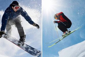 Skiing vs Snowboarding